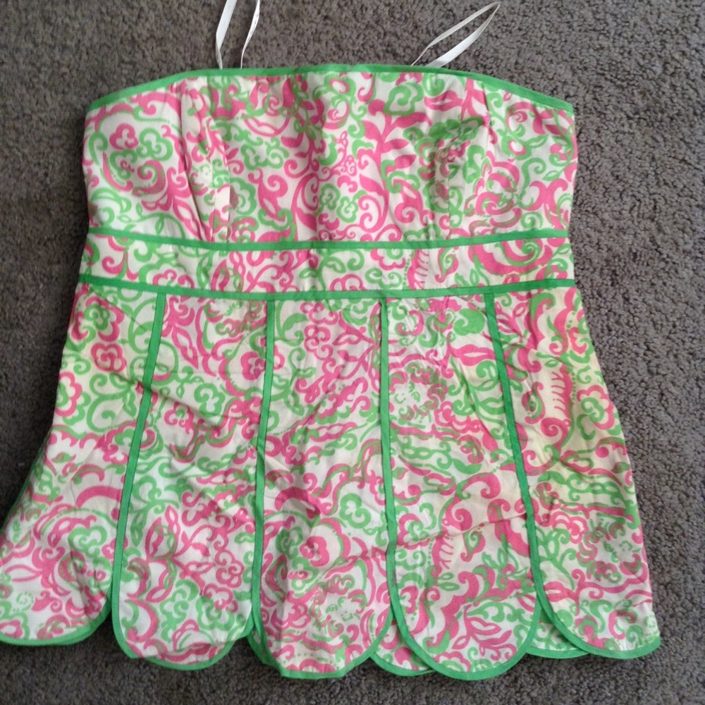 Lily Pulitzer floral halter